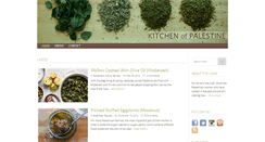 Desktop Screenshot of kitchenofpalestine.com